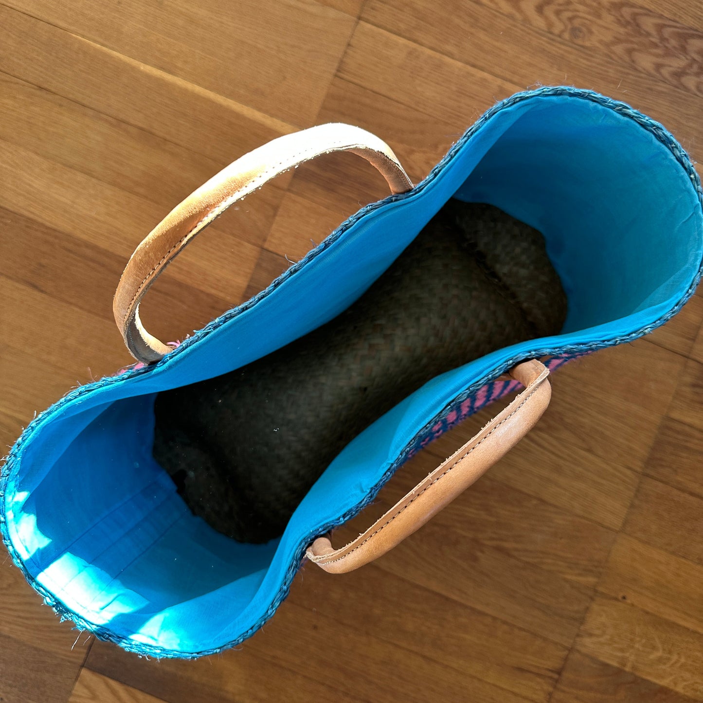 Håndlavet kurvetaske fra Frankrig - ny