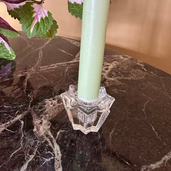 Glasstage med stjernetakker