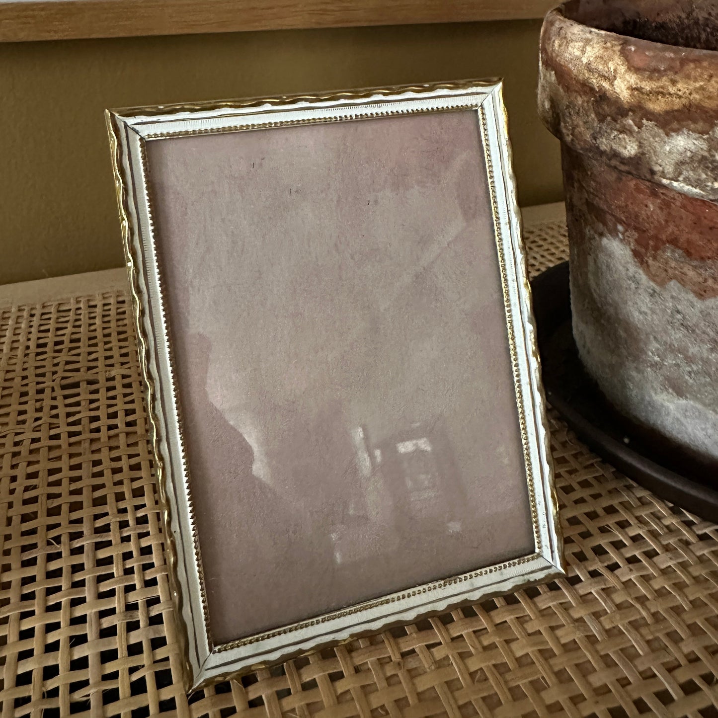 Forgyldt vintage ramme