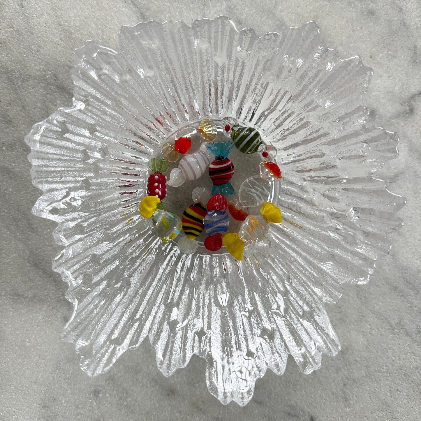 Håndlavede glaskarameller