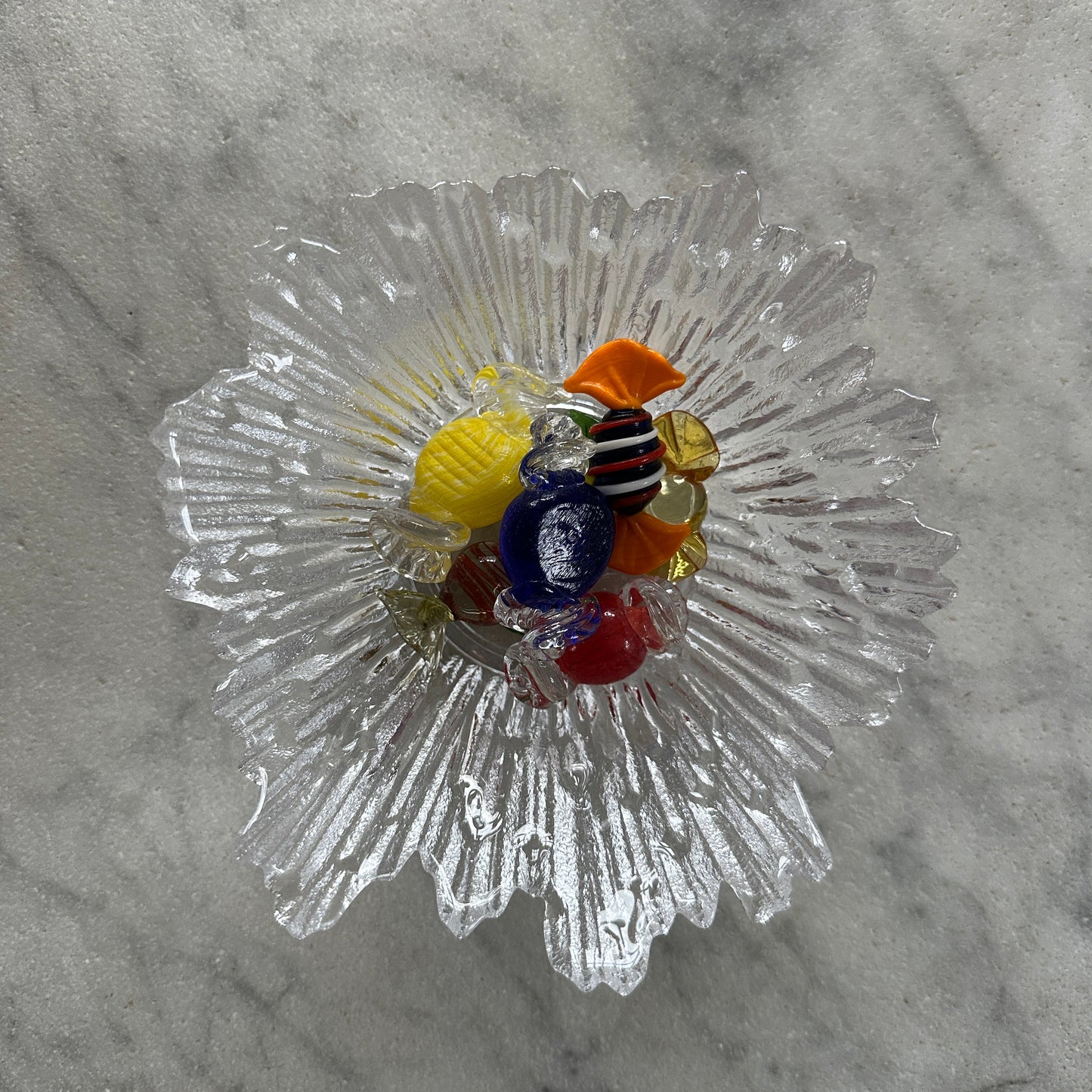 Håndlavede glaskarameller