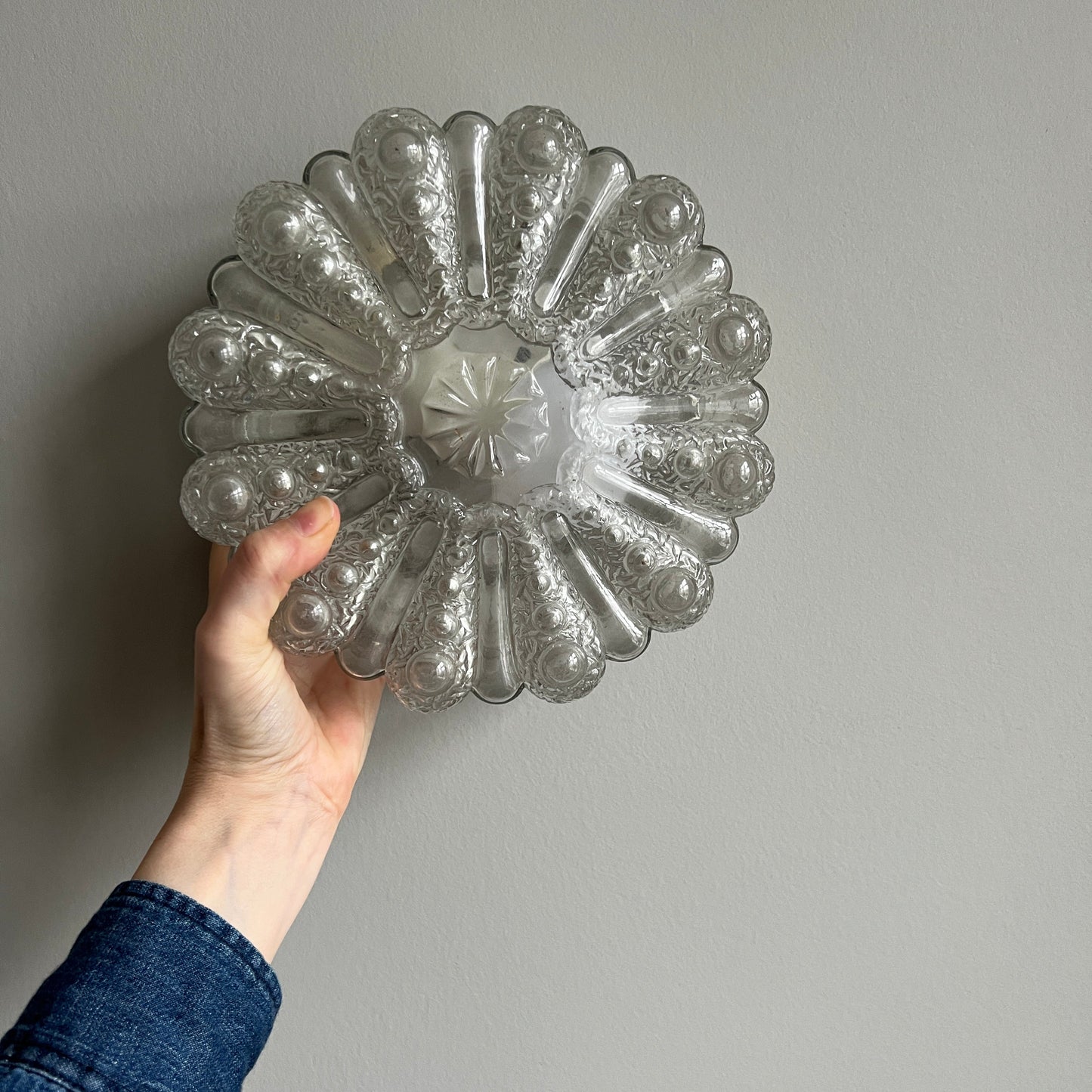 Vintage plafond Ø: 21 cm
