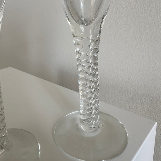 Holmegård Amager Twist snapseglas - 7 stk.