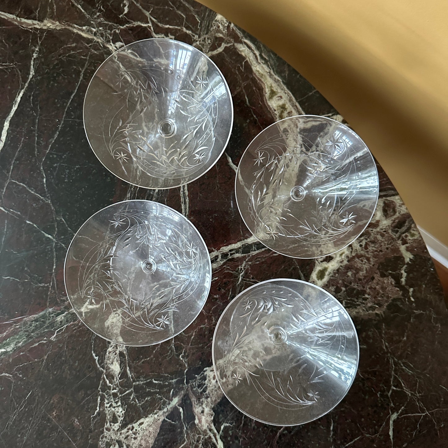 Flotte dessertskåle - 4 stk.