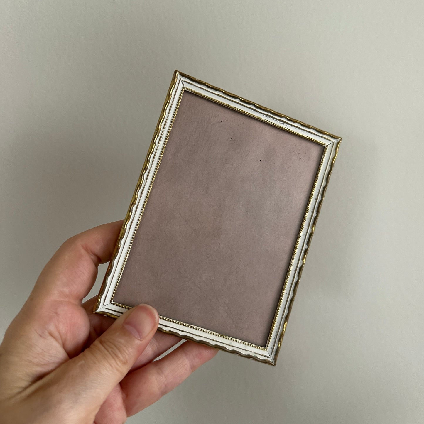 Forgyldt vintage ramme