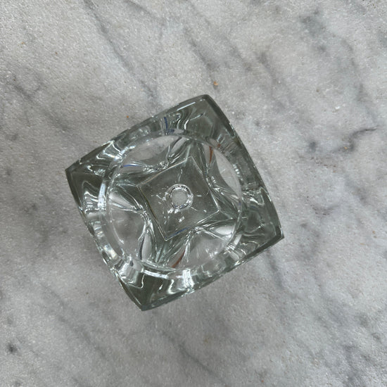 Rudolf Junikl Sklo "Ice Cube" lysestage