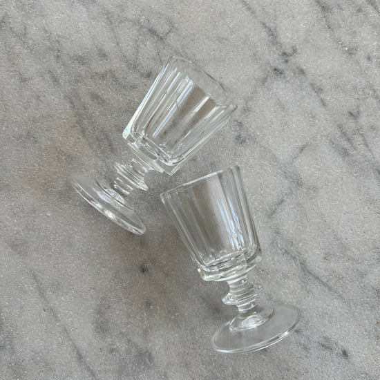 Fine små glas - 2 stk.