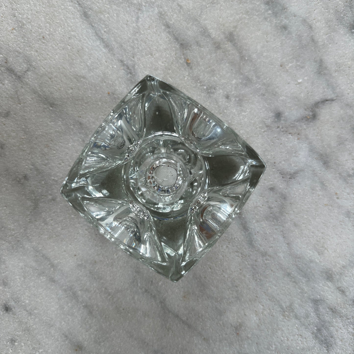 Rudolf Junikl Sklo "Ice Cube" lysestage