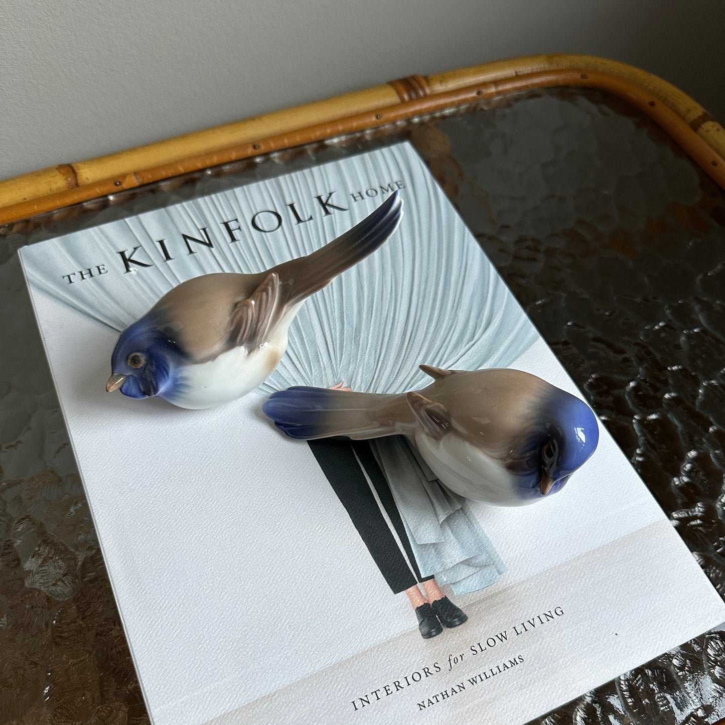 Bing & Grøndahl - optimisten og pessimisten - 2 stk.