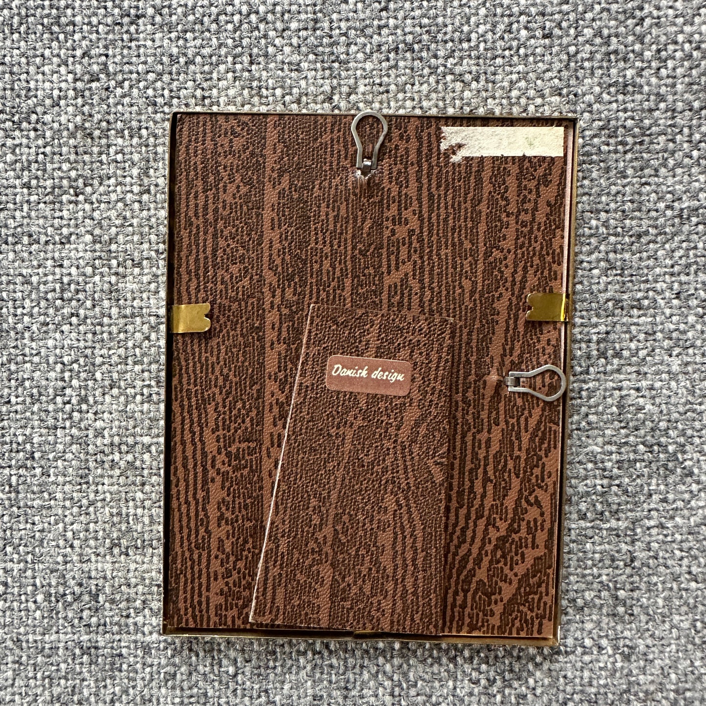 Forgyldt vintage ramme