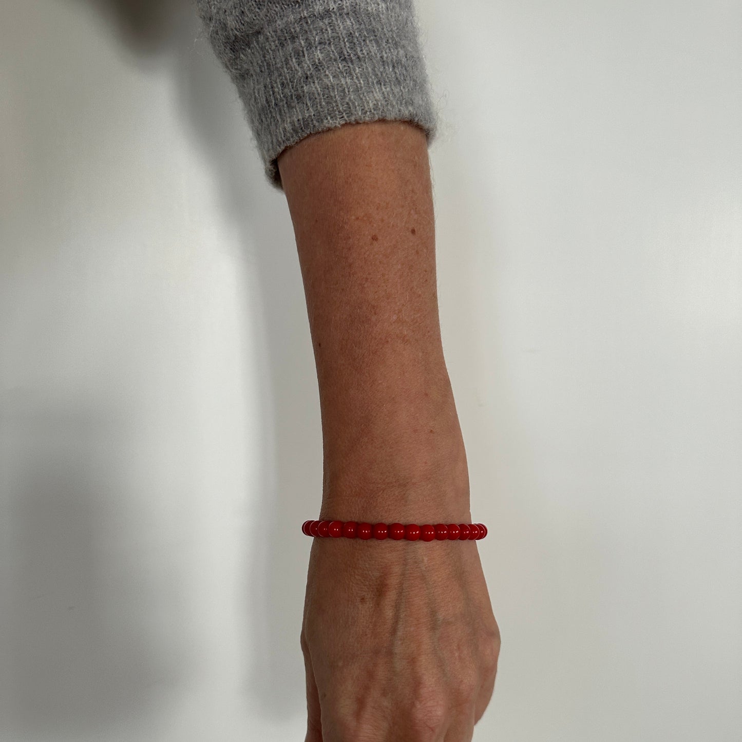 Rødt armbånd - 2 stk.