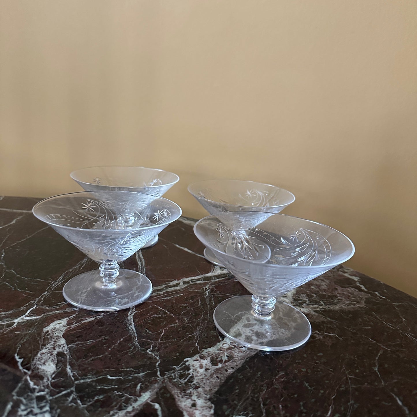 Flotte dessertskåle - 4 stk.