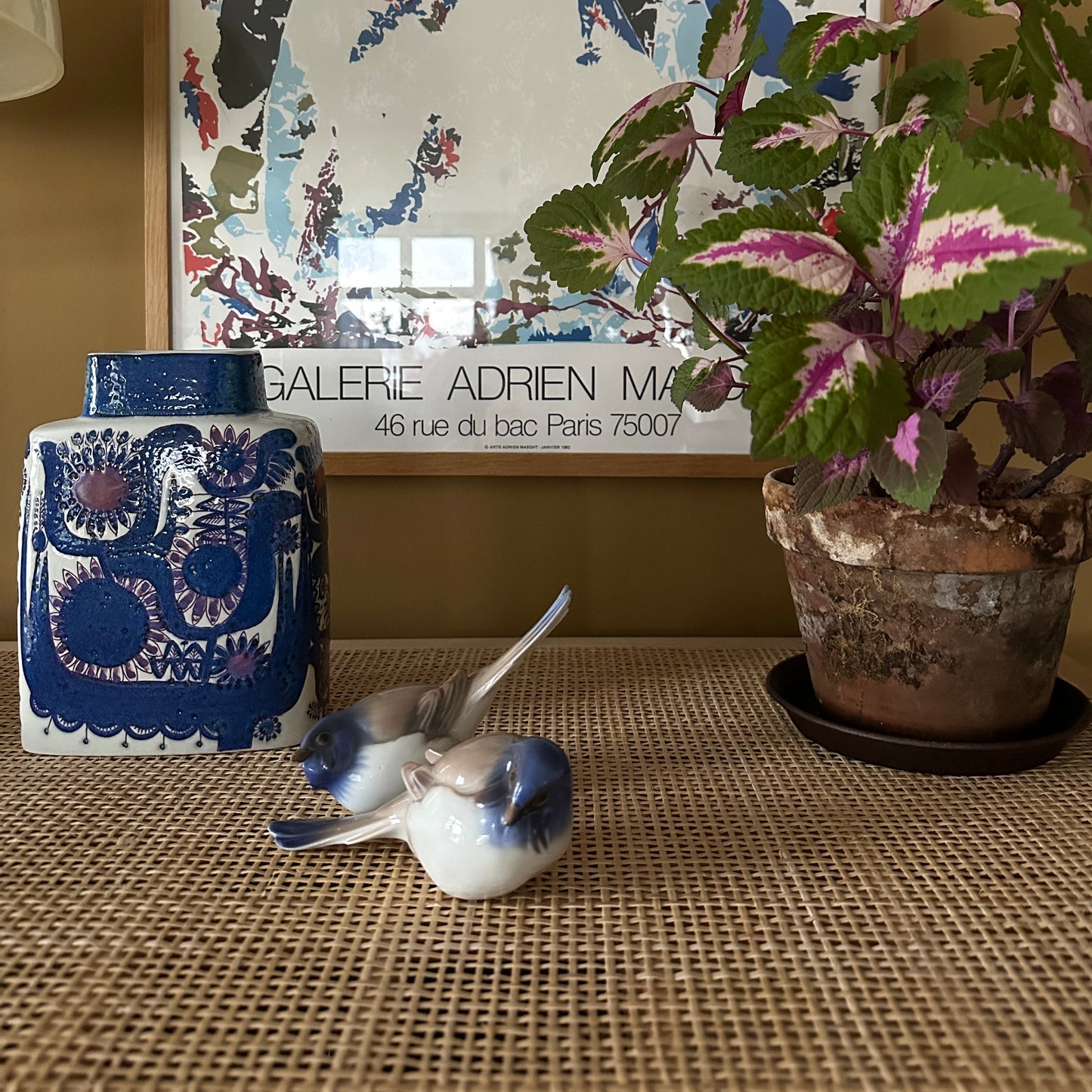 Bing & Grøndahl - optimisten og pessimisten - 2 stk.