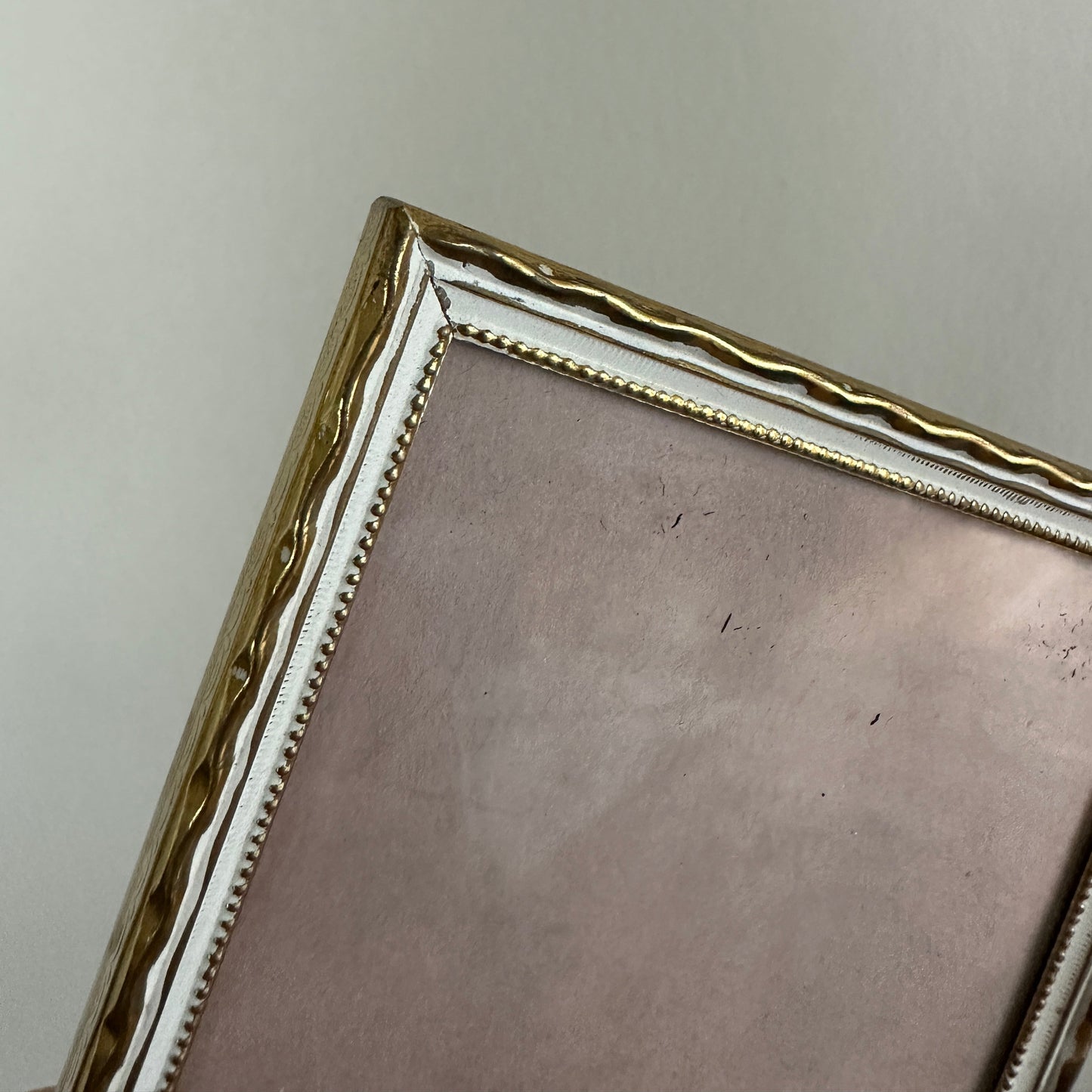 Forgyldt vintage ramme