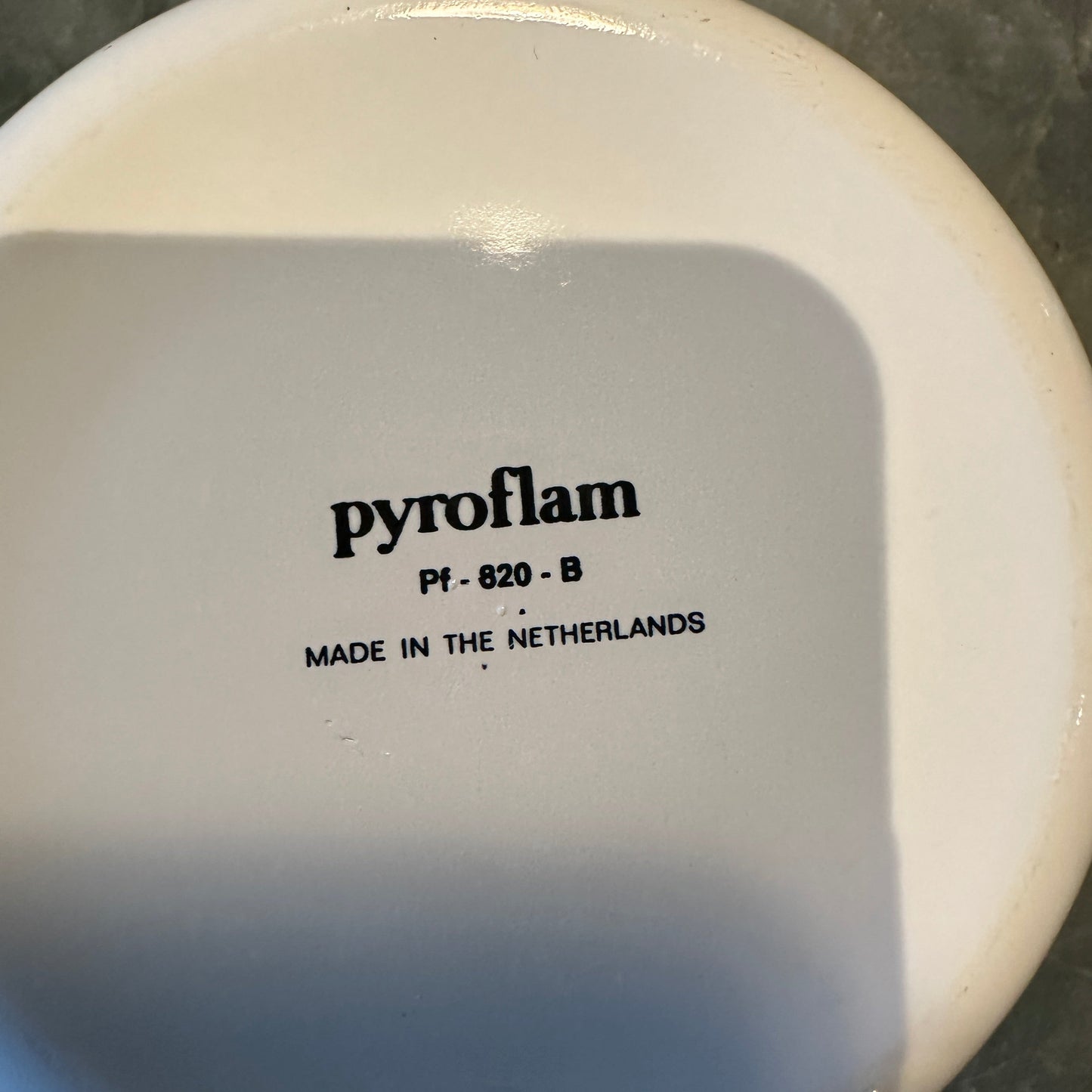 Vintage CorningWare-sauce gryde "Floral Bouquet" mønster