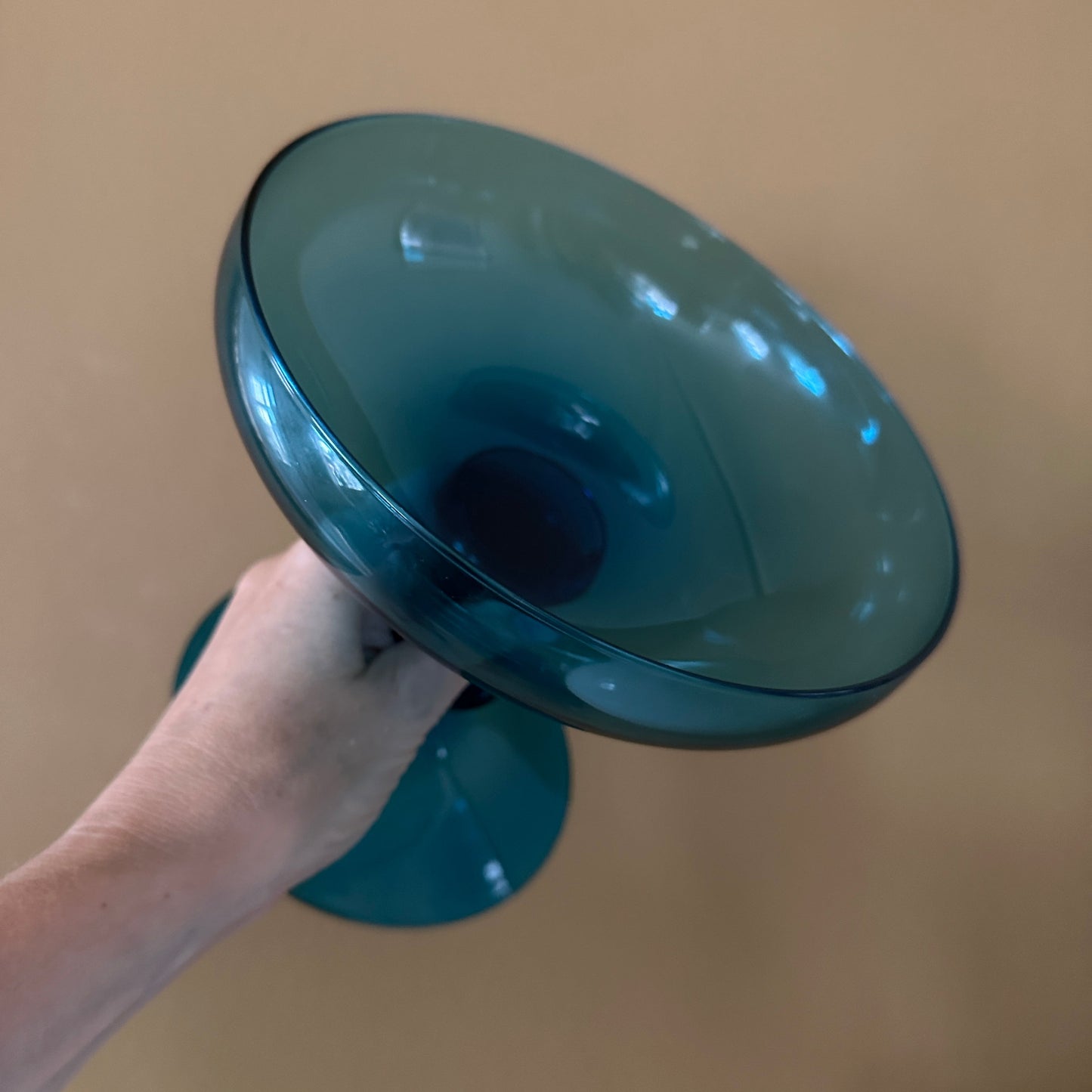 Glaskompotskål - piedestalskål