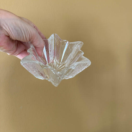 Glasskål til f.eks et fyrfadslys