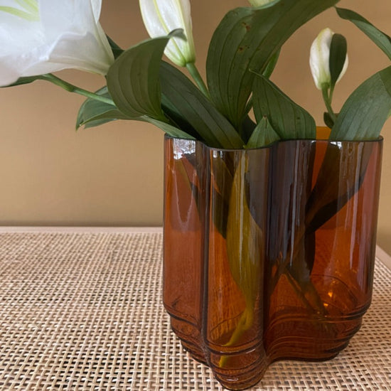 Lake Vase Amber