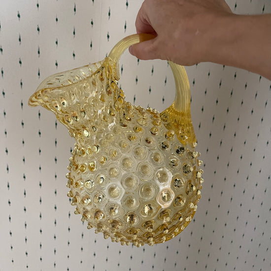 Paris Hobnail Jug 2L - Citron