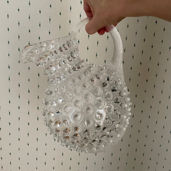 Paris Hobnail Jug 2L - Crystal