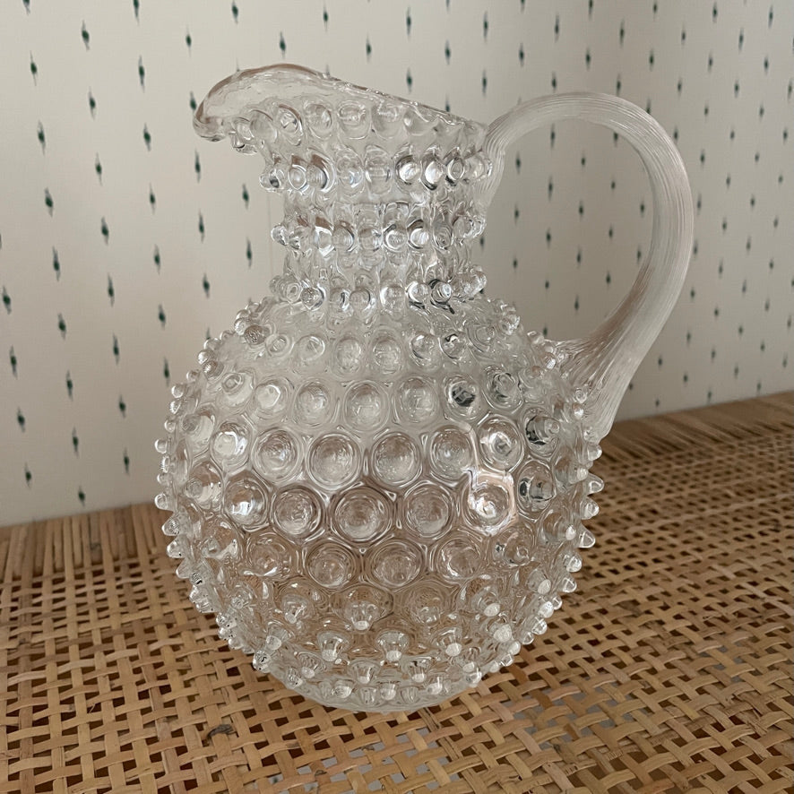 Paris Hobnail Jug 2L - Crystal