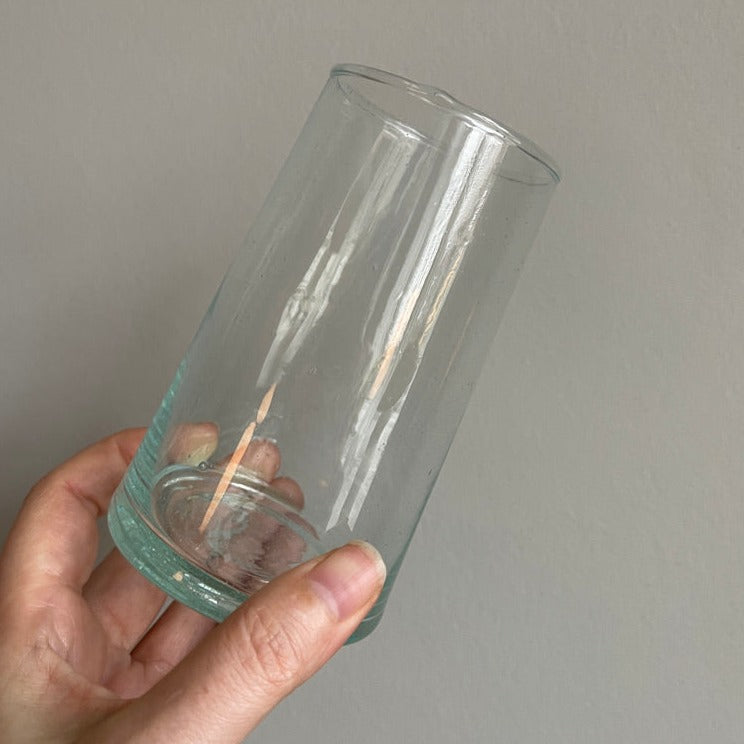 Smukke Beldi glas - stor - klar