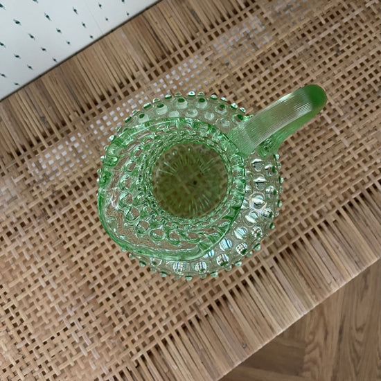 Paris Hobnail Jug 2L - Light Green