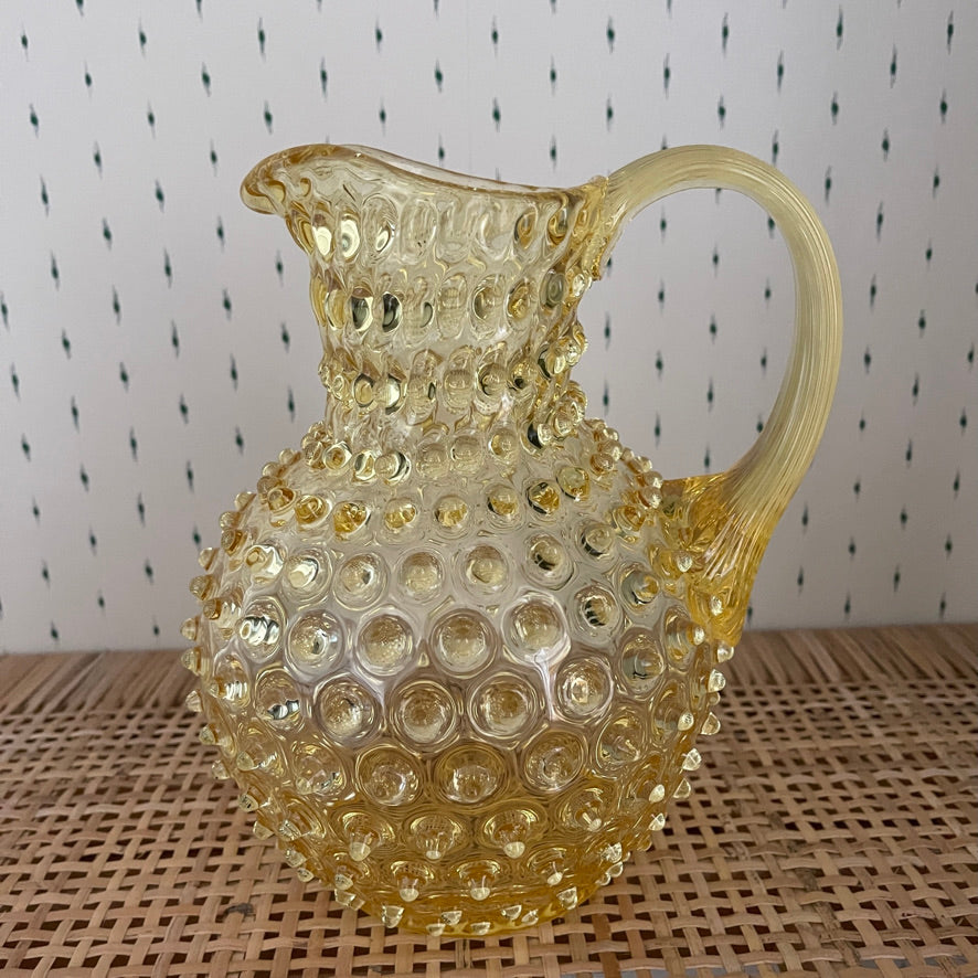 Paris Hobnail Jug 2L - Citron