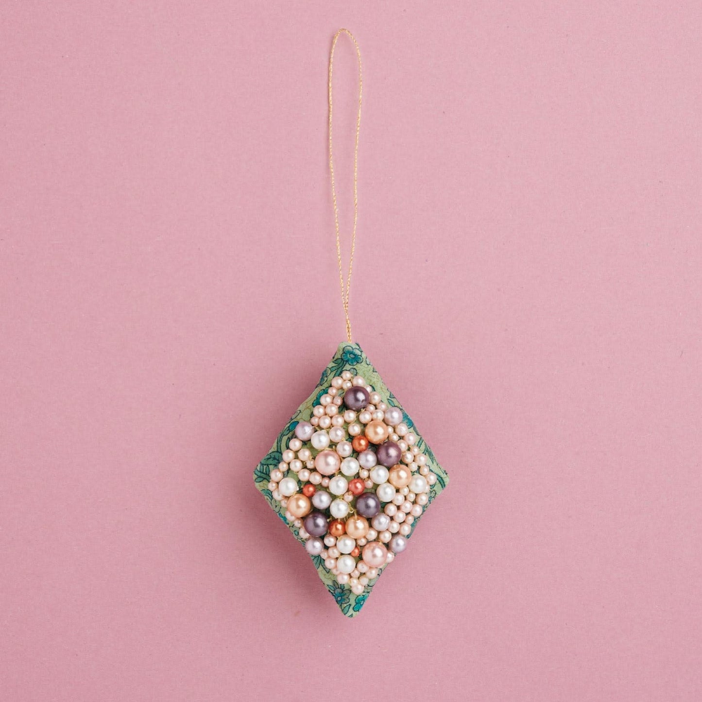 Rhomb SILK Ornament Pear