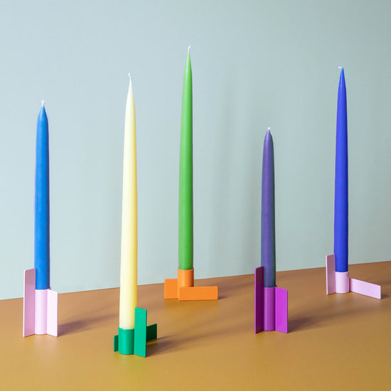 Icon Candlestick 01 Lyserød